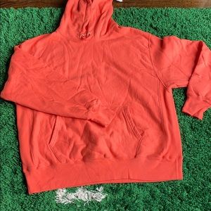 Reverse weave hoodie